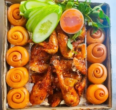 Gà combo 3