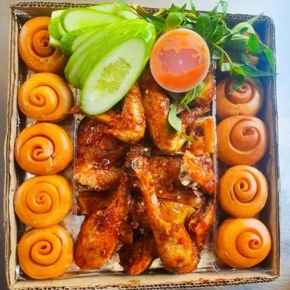 Gà combo 3